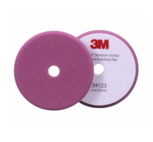 3M Perfect-It Random Orbital poroloonpoleerpadi Lilla 130 mm 2 TK