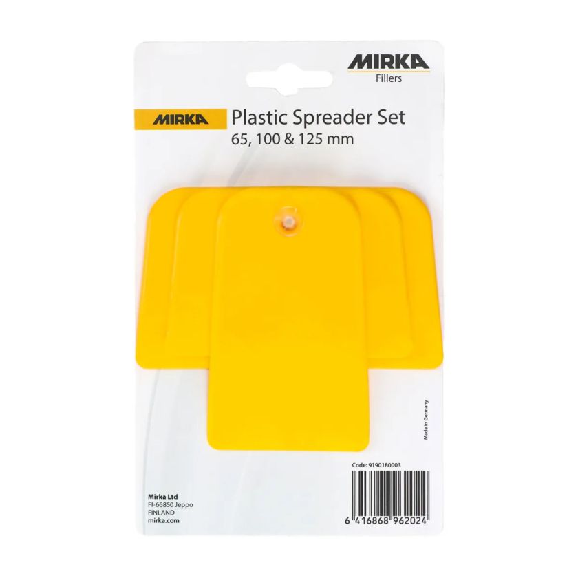 Mirka plastikust pahtlilabidate kompl 3 tk (65/100/125mm)