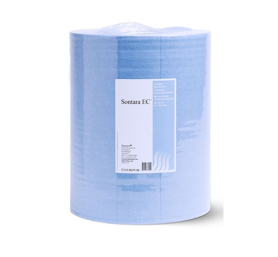Sontara EC Blue puhastuslapp 300 x 380 mm / 400 tk rull