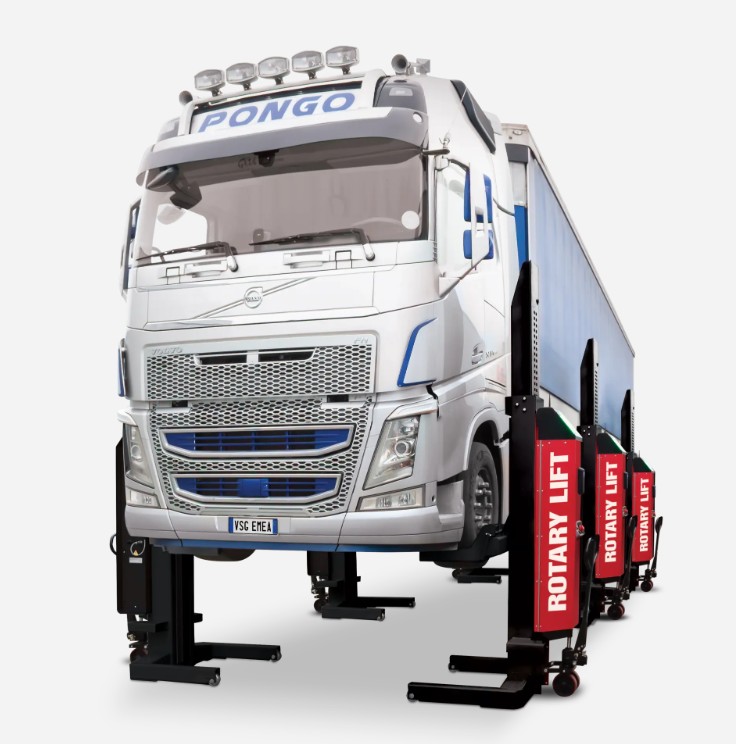 Teisaldatav posttõstuk el-hüdr. 6x6,5T HydroLift S4, Blitz/Rotary